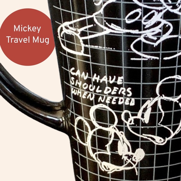 Disney Mickey Mouse Sketchbook Black Travel Mug - 12 fl oz. - Picture 13 of 15